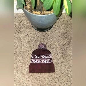 NWOT Victoria's Secret Pink Beanie